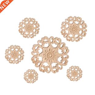 10/12/15/20/24/30cm Furniture Wood Carving Appliques Vintage