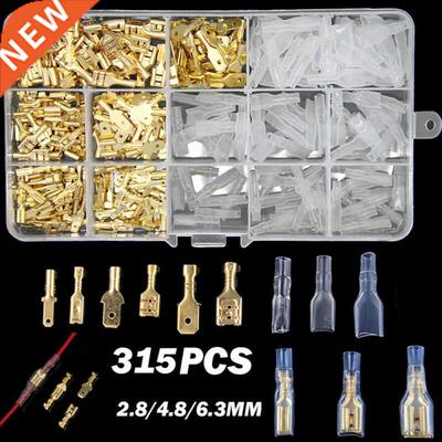 315pcs Cable Spade Lugs Electrical Wire Terminals Crimp Conn