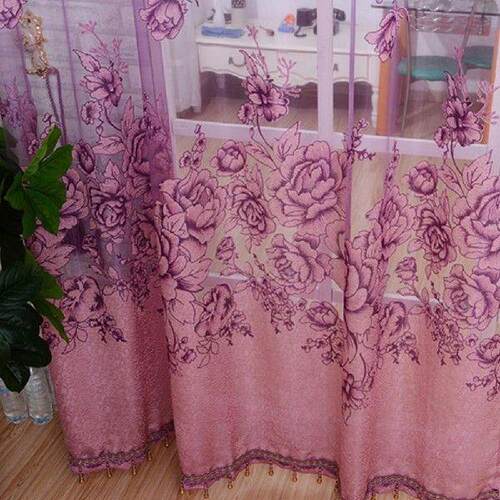 Tulle Curtains For Living Room Jacquard Curtains