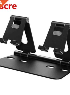 Tablet Holder Desk Adjustable Desktop Phone Stand Mount 2 Br