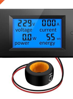 100A AC 80V-260V 20A /100A 4 in 1 Digital LCD Panel Digital
