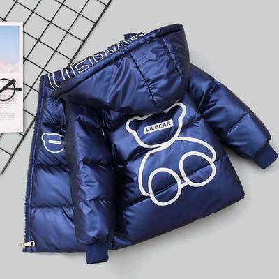 Children Down Jackets for Boys 2021 Winter Fashion New Hoode