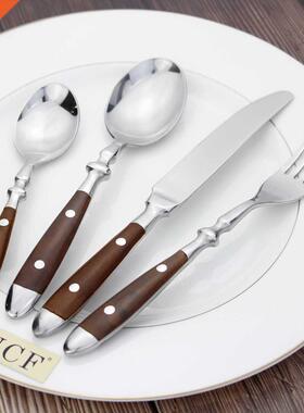 Classic Elegant Resin Rivets Handle Style Stainless Steel W