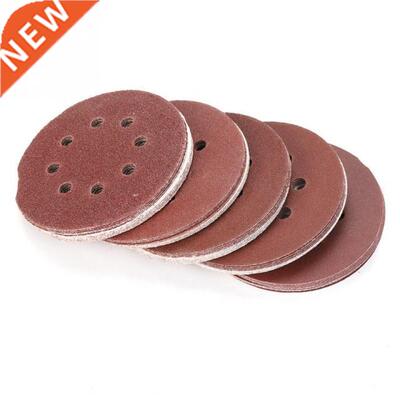 50PCS 125mm Round Shape Silicon Carbide Sanding Discs 40 60