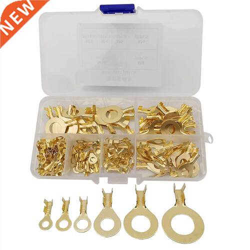 150Pcs/Box M3 M4 M5 M6 M8 M10 Ring Lugs Brass Circular Patch