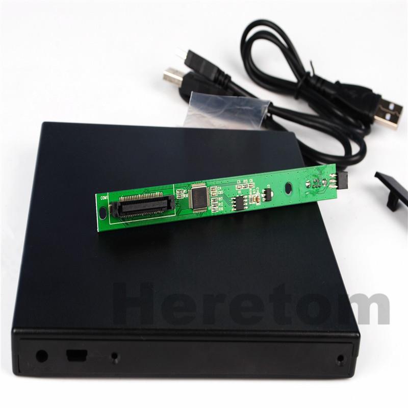 12.7mm USB 2.0 DVD/CD-ROM Case , IDE/ PATA to SATA Optical D
