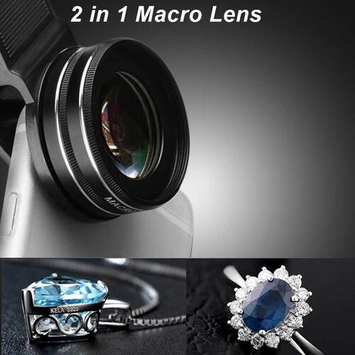 37mm 15X Macro Lens 30X 4K HD Professional Photography Phone