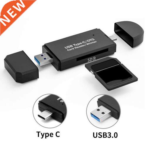 SD Card Reader USB C Card Reader 3 In 1 USB 2.0 3.0 TF/Mirco