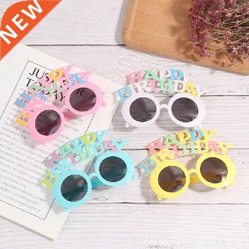 1pc Birthday Party Sunglasses, Funny Happy Birthday Glasses