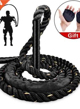 Heavy Weighted Jump Rope Workout Physical Exercise Battle Ro
