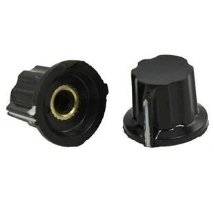 5 PCS 6mm Shank Insert Dia Potentiometer Knobs Volume Contro