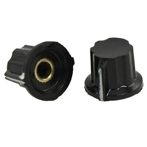 5 PCS 6mm Shank Insert Dia Potentiometer Knobs Volume Contro