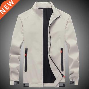 2022 Spring Casual Jacket Men Breathable Coat Outwear Male S