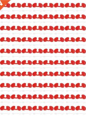 Chicken Blinders Chicken Eye Glasses 1000Set with Plugs for