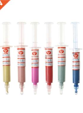 8Pcs Diamond Polishing Lapping Pastes Compound Syringes Set