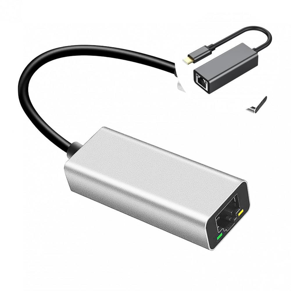 Excellent USB C to RJ45 100M Driver Free Internet Converter