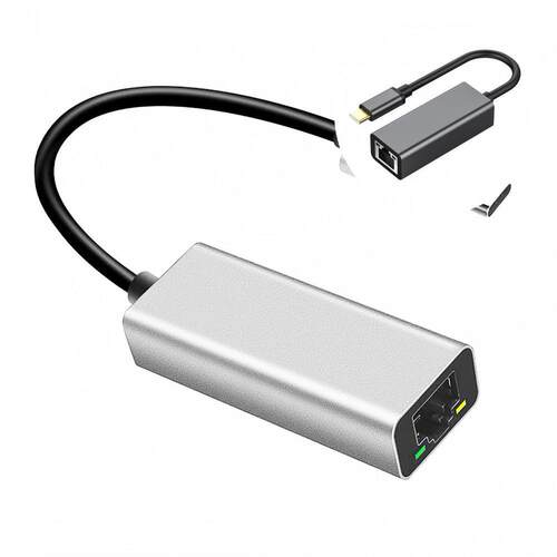 Excellent USB C to RJ45 100M Driver Free Internet Converter
