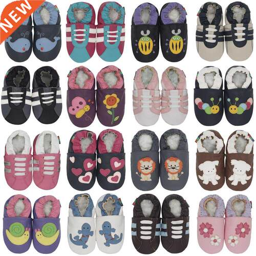 carozoo New Sheepskin Leather Soft Sole Baby Shoes Toddler S