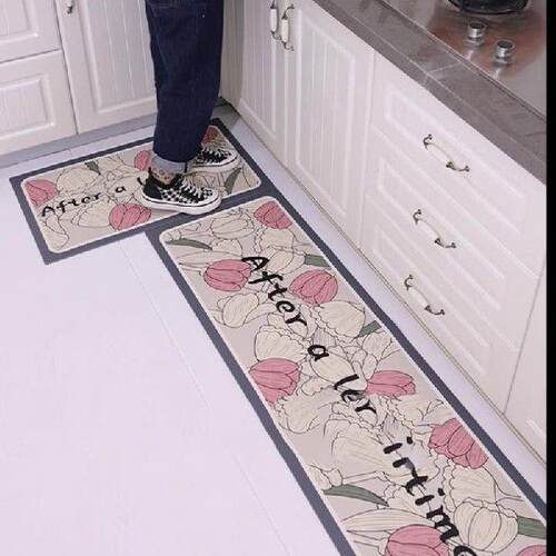 Kitchen Mat Bedroom Entrance Door mat Living Room PU