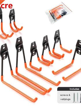 Warehouse Wall Mount Garage Bike Hanger Hook Heavy Duty Meta