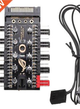 HUB Cooler Speed Controller Splitter Adapter Socket PC Speed