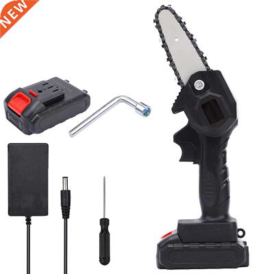 4-In Mini Chainsaw Cordless Pruning Saw 21V 2.0A