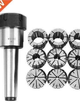 10Pcs ER32 Spring Collets Set 2/4/6/8/10/12/16/18/20Mm + MT3