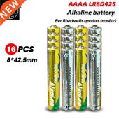 LR8D425 AAAA alkaline 16pcs primary 1.5V batteries batte lot