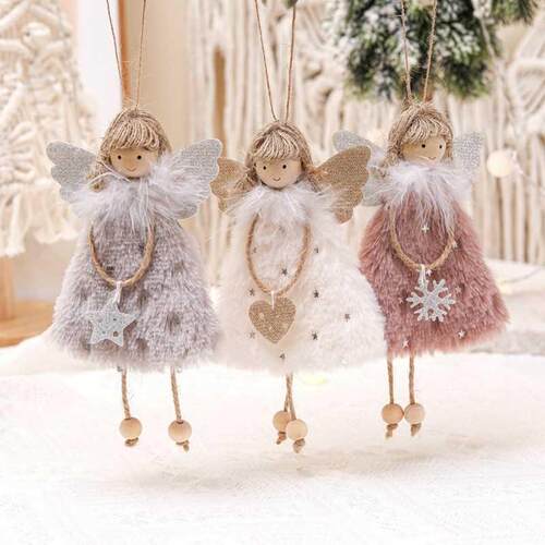 New Year Angel Doll Christmas Tree Hanging Ornaments Decor C