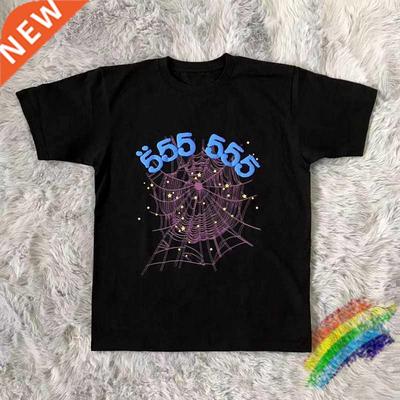 Foamng Prntng Sp5der 555555 Angel number T Shrt Men Wome