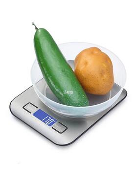 Stainless Steel Kitchen Scale Electronic Weighing Household