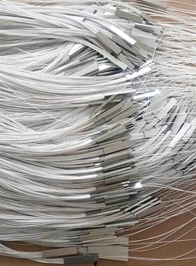 100pcs 1X4 PLC Splitter 900um Steel Tube1*4 Mini Optical Fib