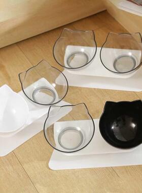 Non Slip Double  Bowl Dog Food Bowl Feeder With Stand For