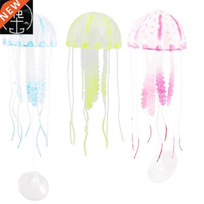 Glowing Effect Aquarium Artificial Jellyfish Fish Tank Decor
