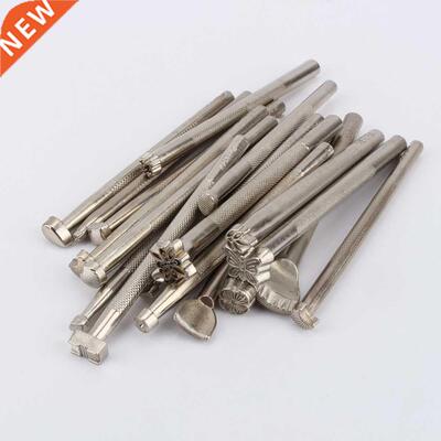 20pcs Leather Craft Tools Leather Working Saddle Making Carv