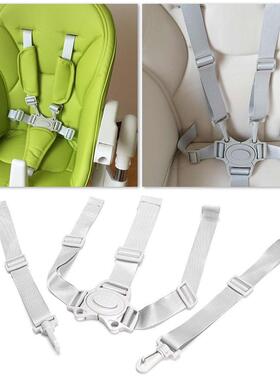 Baby Universal 5 Point Harness High Chair Safe Seat Belts Fo