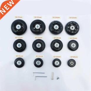 Luggage wheels repalcement trolley case pulley wheel mute un