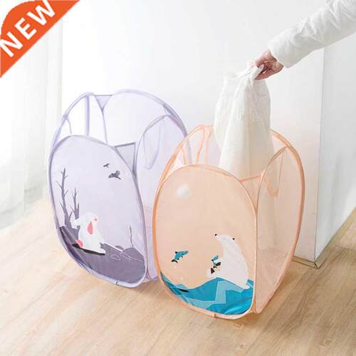 Household Foldale Cartoon Large Capacity Dirty Clothes ask