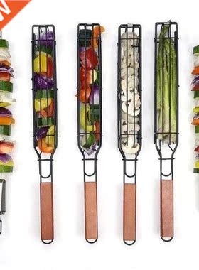 4 PCS Grilling Basket Reusable Durable Anti-Corrosion