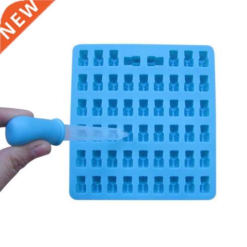1pcs 53 Cavity Home Bear Silicone Gummy Chocolate Baking