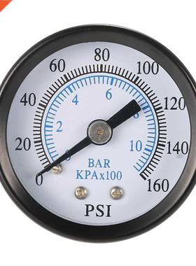 40mm 0~160psi 0~10bar Pool Filter Water Pressure Dial
