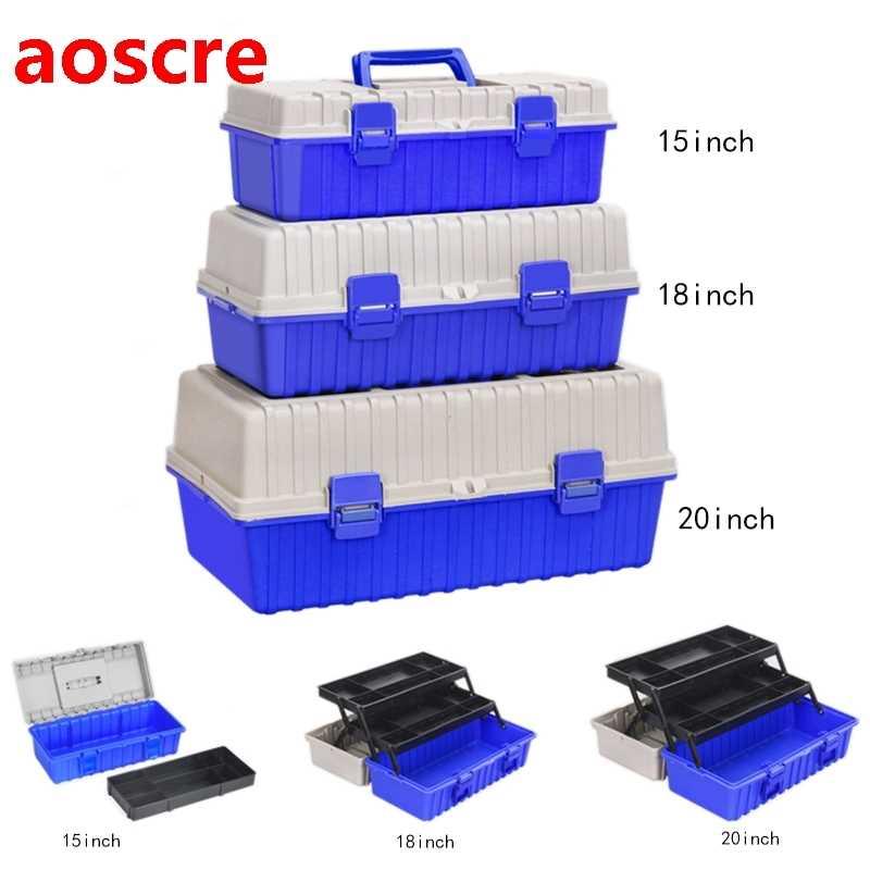 Three Layer Plastic toolbox Storage Box Hardware Tool box Ho