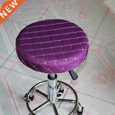 Cotton Home Chair Cover Round Bar Stool Cover Protector Fabr