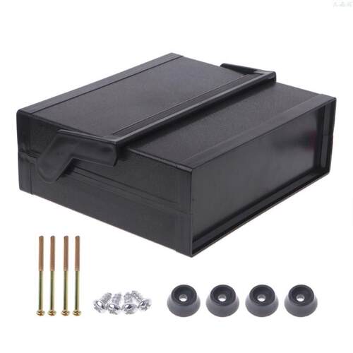 Waterproof Plastic Electronic Enclosure Project Box Black 20