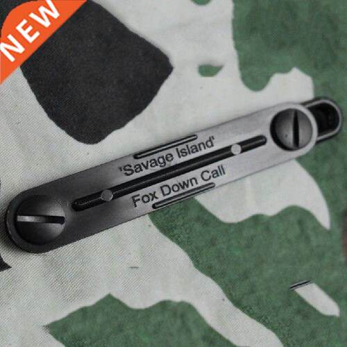 lack Outdoor Fox Down Fox Blaster Call Whistle Predator