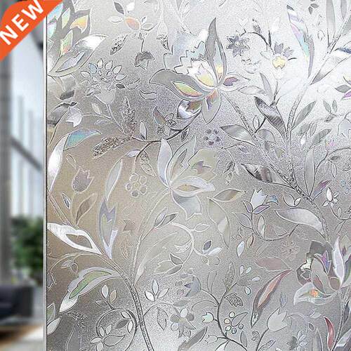 Waterproof PVC Frosted Glass Window Film Cover Window Privac