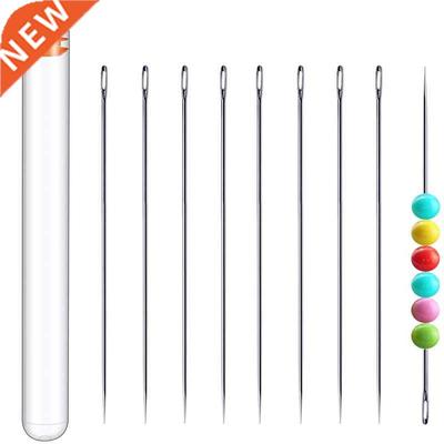 MISIE 20pcs 80mm Stainless Steel Beading Needles for beads T