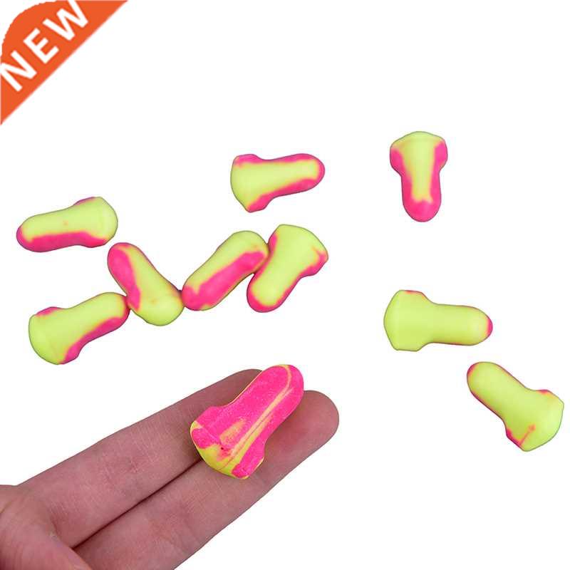 1/10 Pairs Soft Anti-Noise Ear Plug Waterproof Swimming Sili