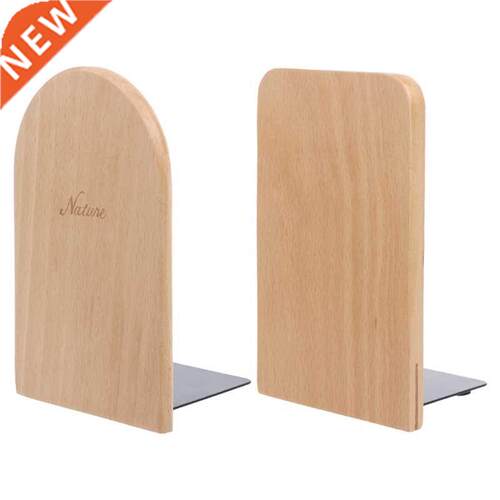 Nature Wooden Desk Organizer Desk Office Home Bookends