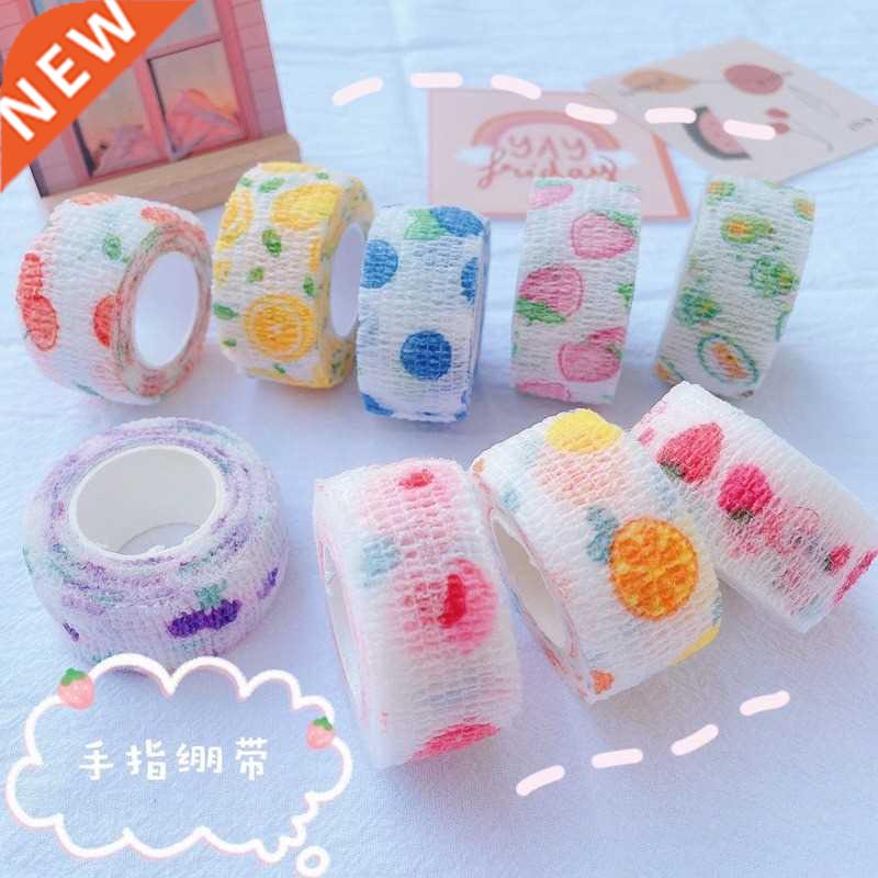 1 Roll 2.5*450cm Disposable Self-adhesive Flex Elastic Fruit